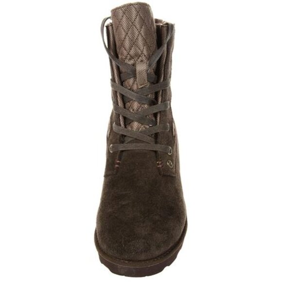 Bearpaw Casual Boots Women Sz 6 Harmony Chocolate - Picture 3 of 11